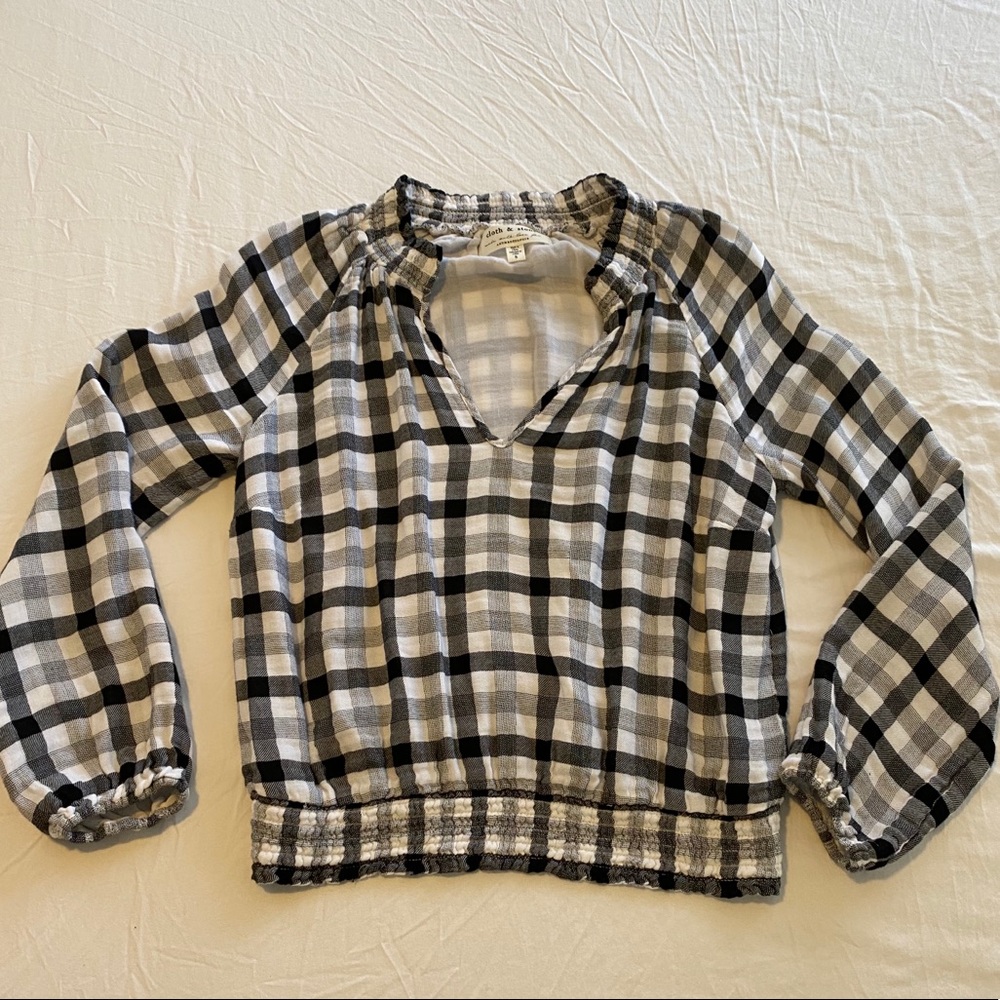 Anthropologie x Cloth&Stone blouse